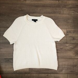 Tahari Cream Knit Sweater